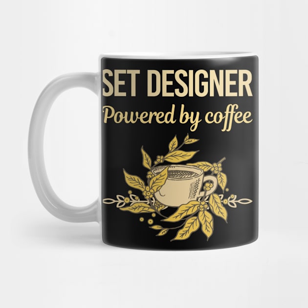 Powered By Coffee Set Designer by Hanh Tay